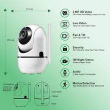 Load image into Gallery viewer, Connex WiFi 720P PTZ IP Camera Auto track Indoor