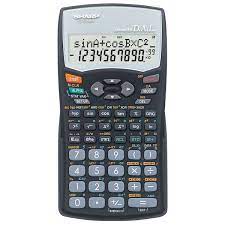 EL531 Sharp EL531 WH-BBK - Scientific Calculator 272 Functions