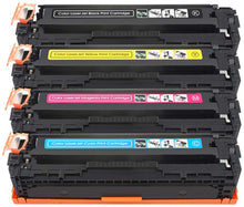 Load image into Gallery viewer, HP laserjet 125A CB540A CB541A CB542A CB543A LaserJet Printer toner cartridges
