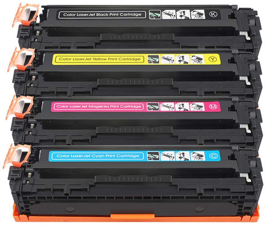 HP laserjet 125A CB540A CB541A CB542A CB543A LaserJet Printer toner cartridges